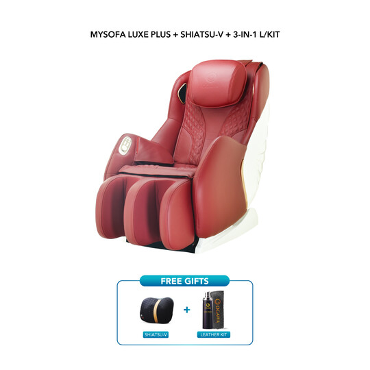 OGAWA MYSOFA LUXE PLUS + SHIATSU-V+ 3-IN-1 L/KIT